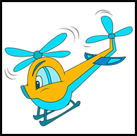 How to Draw a Helicopter