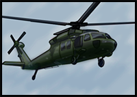 How to Draw a Military Helicopter