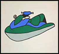 How to Draw a Jet Ski