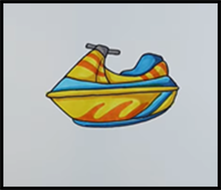 How to Draw a Jet Ski