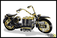 How to Draw Cool Stuff - Motorcycle