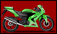 How to Draw a Motorcycle