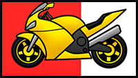 How to Draw a Motorcycle