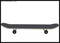 How to Draw a Skateboard