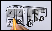 How to Draw a Bus