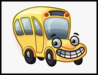 How to Draw a School Bus