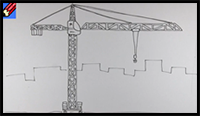How to Draw a Tower Crane