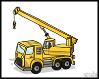 How to Draw an Easy Crane