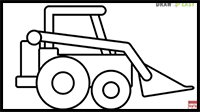 How to Draw Excavator