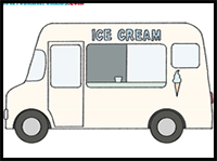 How to Draw an Ice Cream Truck