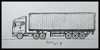 How to Draw a Truck