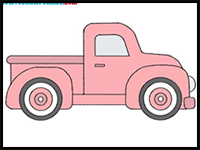 How to Draw an Old Truck