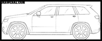 How to draw a Jeep