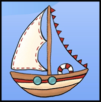 How to Draw a Boat