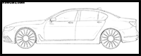 How to draw a BMW