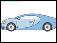 bugatti drawing tutorial