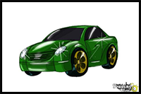 How to Draw a Car Step by Step