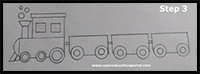 3 Ways of How to Draw Train