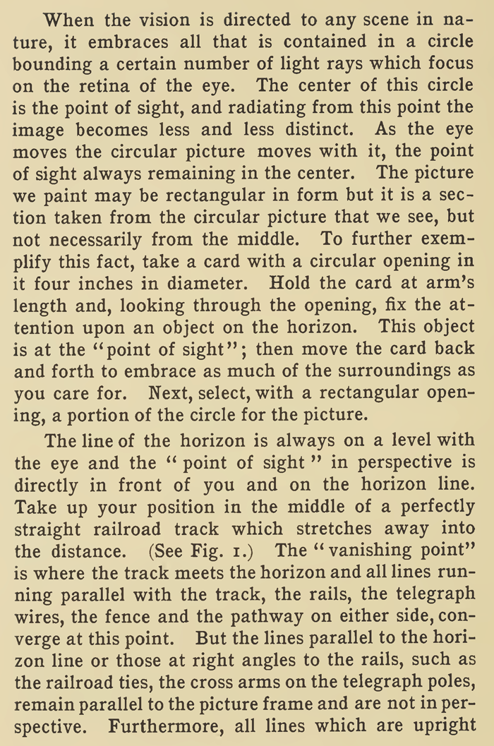 Drawing Lessons in Perspective