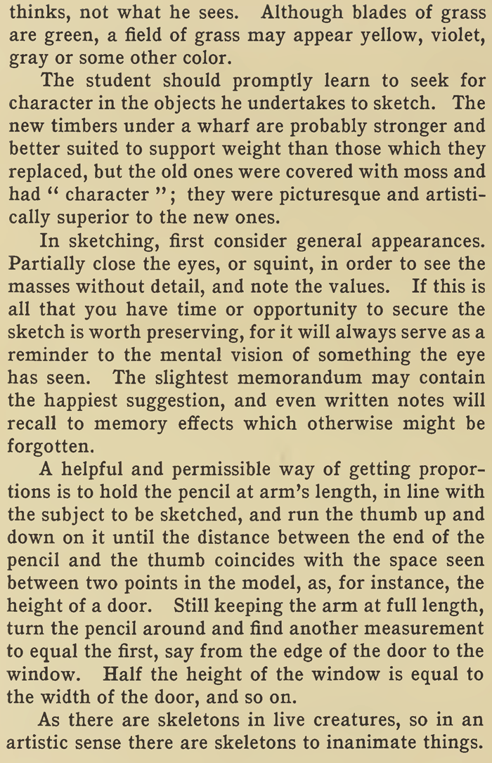 Drawing Lessons in Sketching