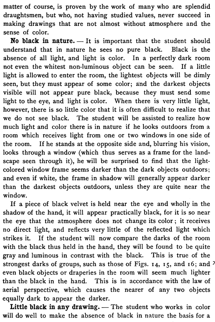 techniques for drawing values