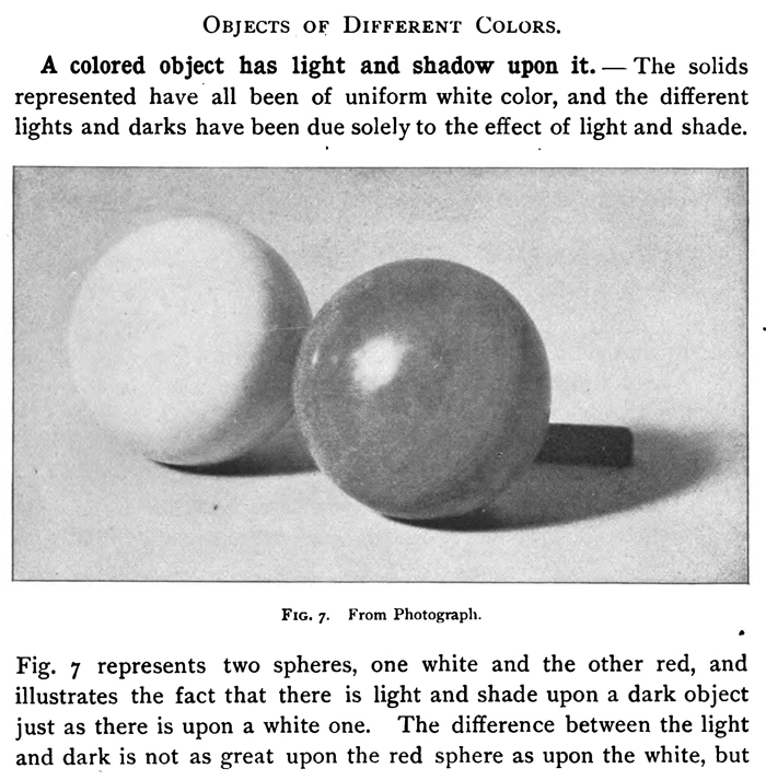 Drawing and Shading and Lighting Objects of Different Colors