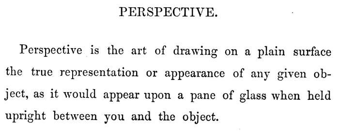 Drawing in Perspective