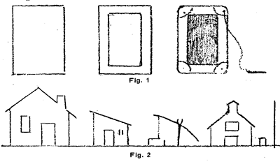 How to Draw in Outlines Figures 1 and 2