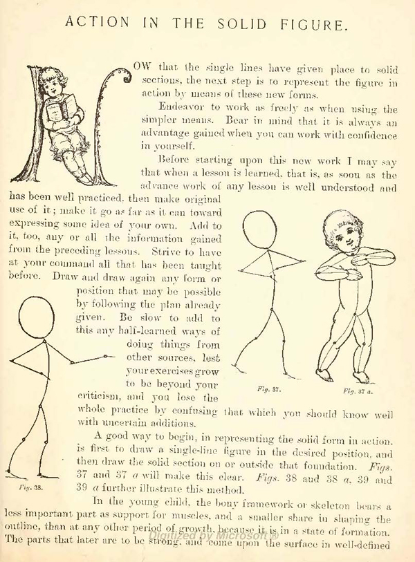 Drawing Motion of Solid Figures