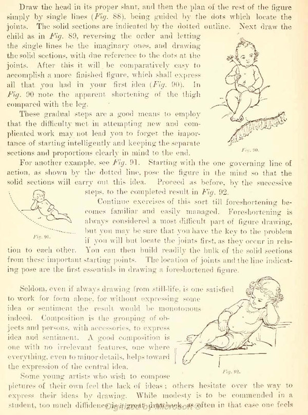 foreshortening of children