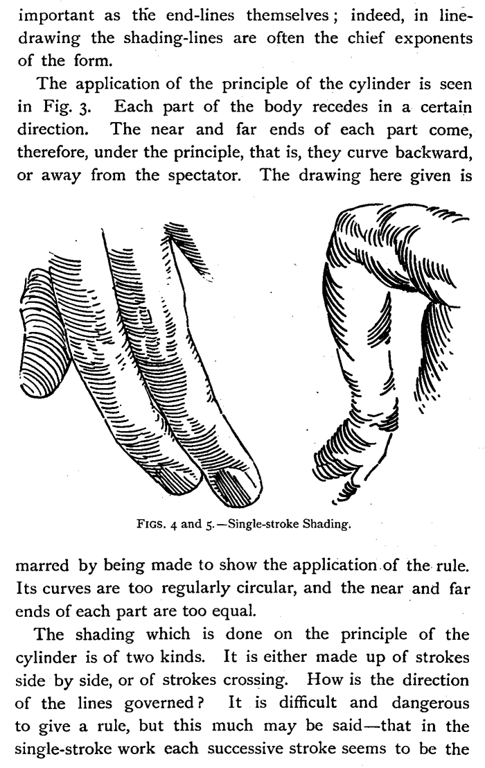 drawing human figures with cylinders