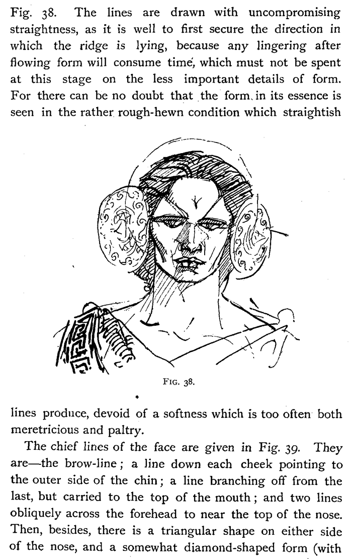 Drawing Head and Neck