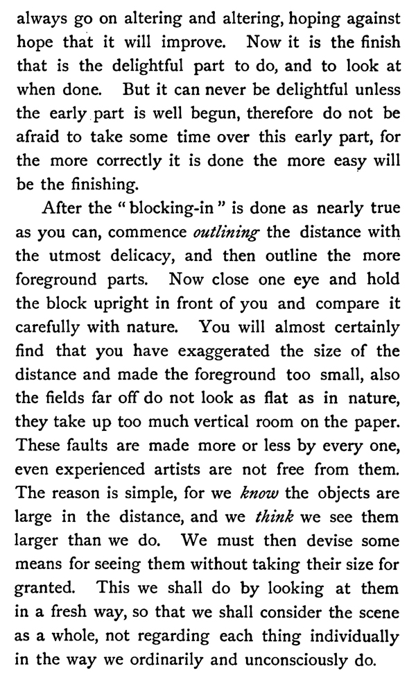 Beginning Your Sketches