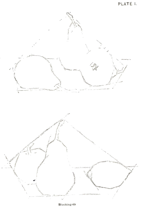 Start a Drawing by Blocking-In