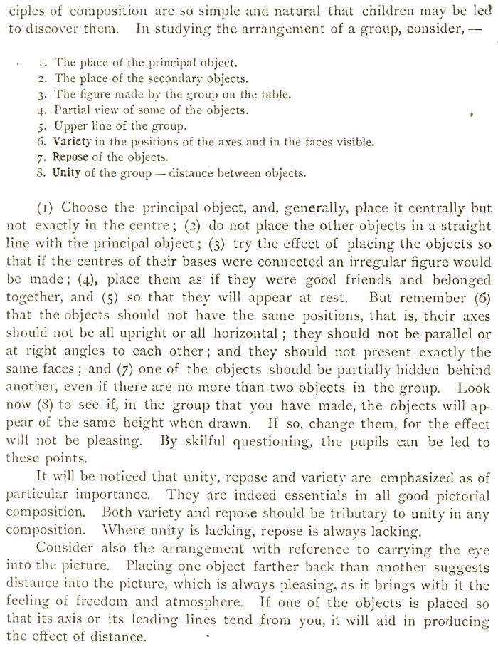 drawing the representation of a subject