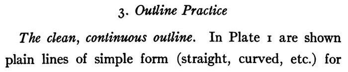 Outline Drawing Practice