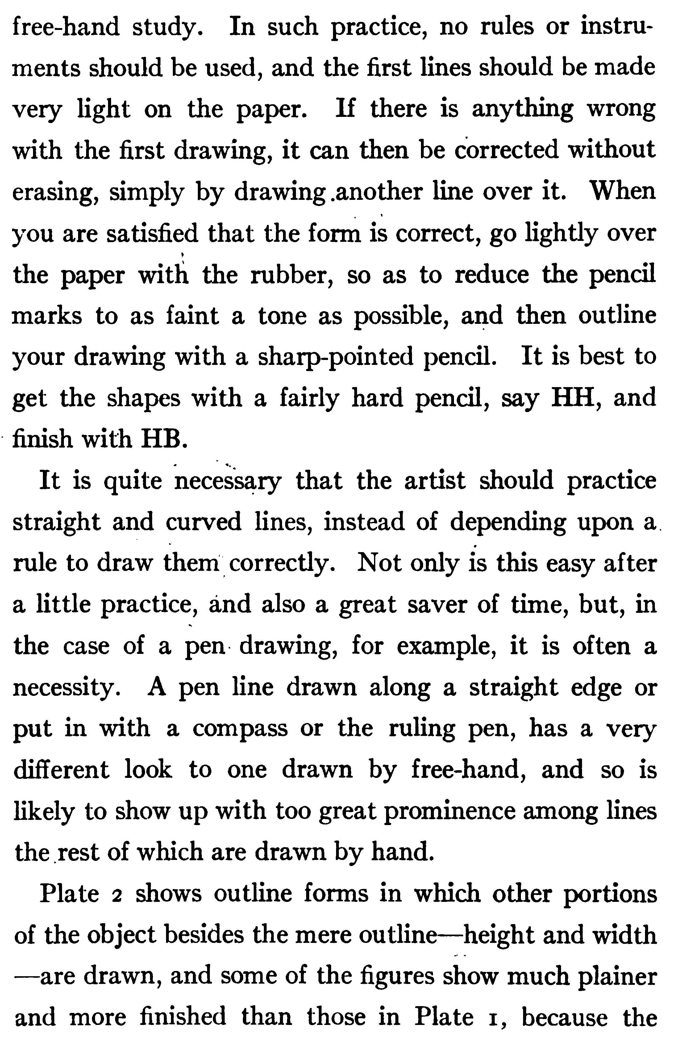 How to Draw in Outlines