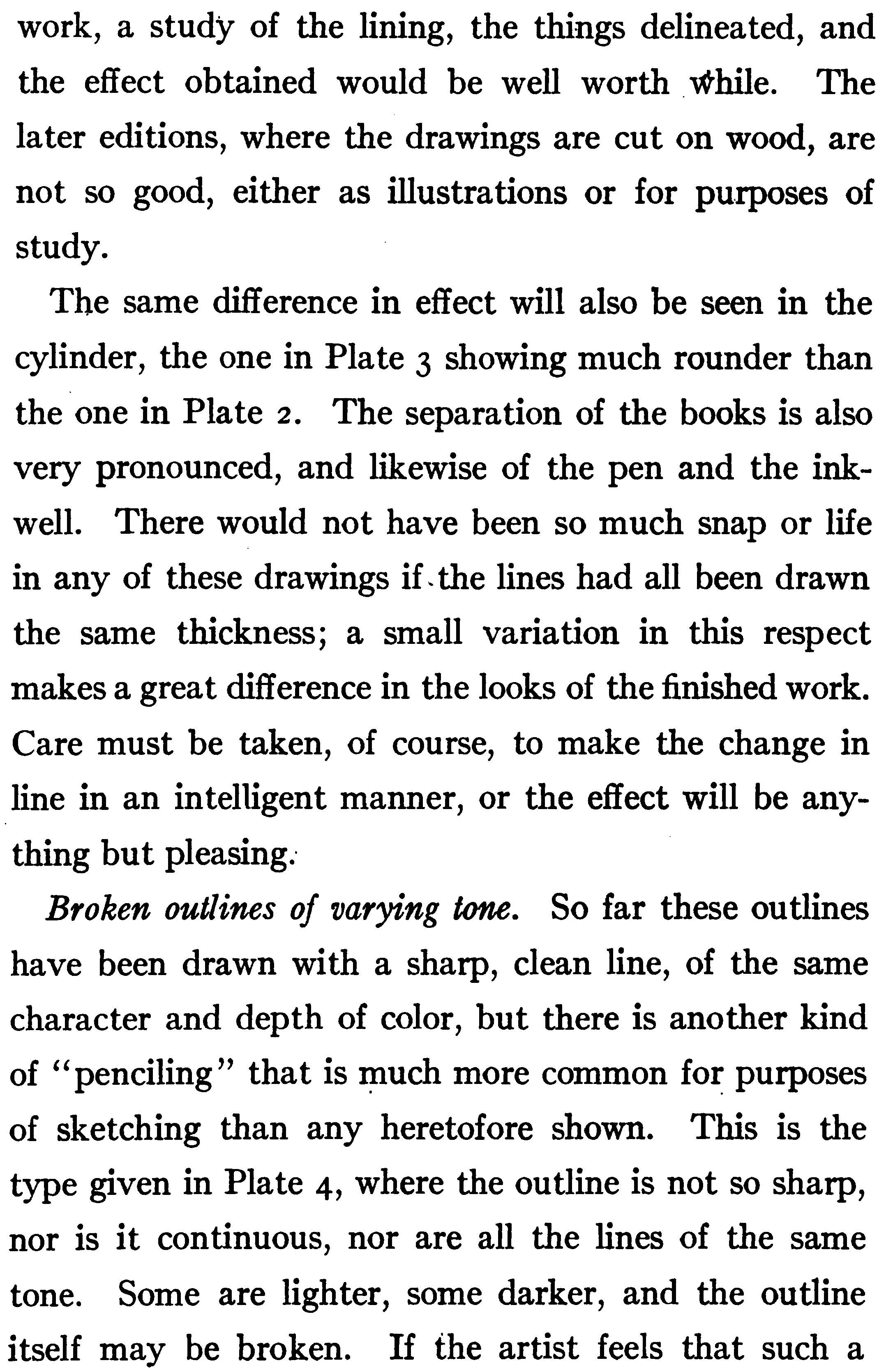 How to Draw in Outlines