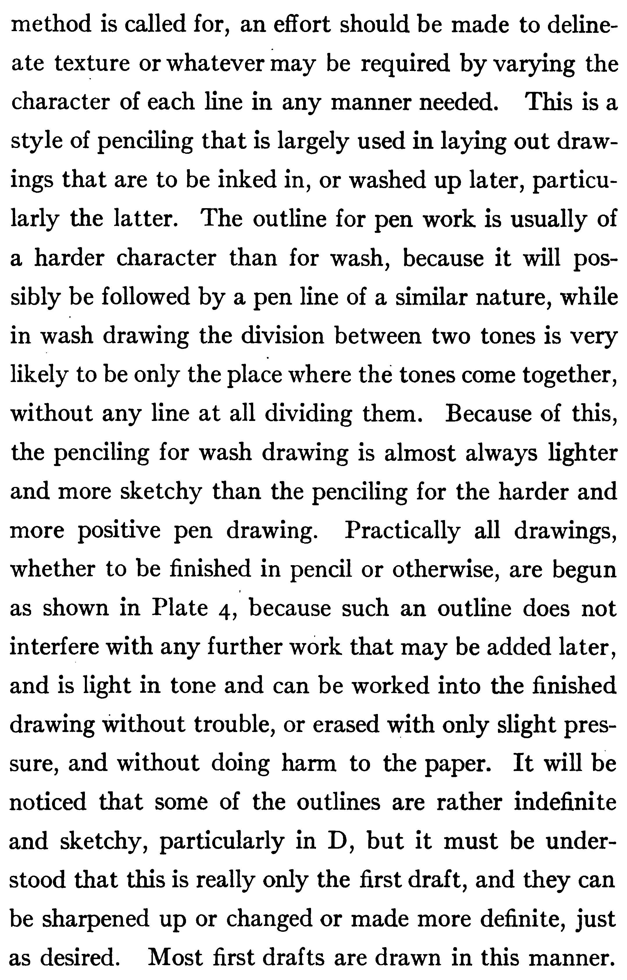 How to Draw in Outlines