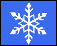 How to Draw Beautiful Snowflakes
