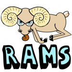 How to Draw Cartoon Rams with Easy Step by Step Drawing Lesson 