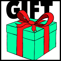 How to Draw a Wrapped Gift