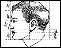 How to Draw Cartoon Heads & Faces with Proportions Grids