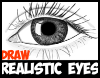 How to Draw Realistic Eyes with Step by Step Drawing Tutorial in Easy Steps