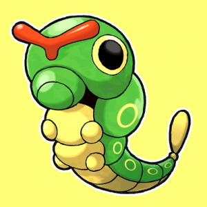 How to Draw Caterpie from Pokemon with Easy Steps Drawing Tutorial ...