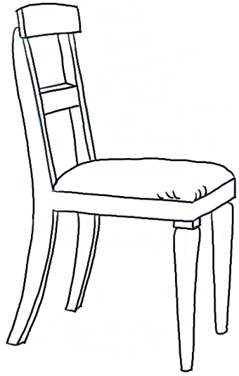 How to Draw a Chair in the Correct Perspective with Easy Steps | How to