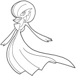 How to Draw Gardevoir from Pokemon with Easy Step by Step Drawing ...