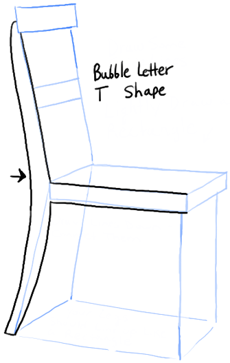 How to Draw a Chair in the Correct Perspective with Easy Steps | How to