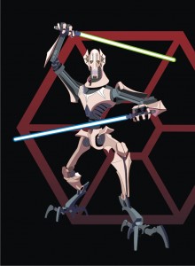 How to Draw General Grievous from Star Wars Step by Step Drawing ...