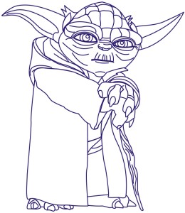 How to Draw Yoda from Star Wars with Step by Step Drawing Tutorial ...